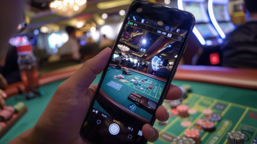 Entertainment categories within lootbar gaming hub including sports and casino sections